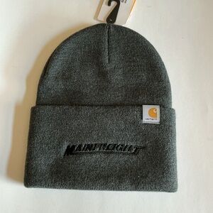 Carhartt MainFright Knit Beanie Gray NWT